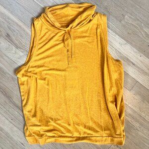 NWT Prana Cozy Up Cowl Neck Tank Top Womens L